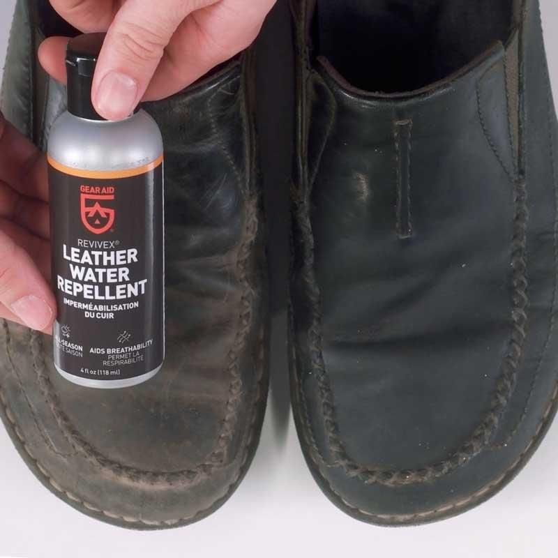 Gel Chống Thấm Và Bảo Dưỡng Cho Giày Da, Giày Boot Gear Aid Revivex Leather 118ml 36260