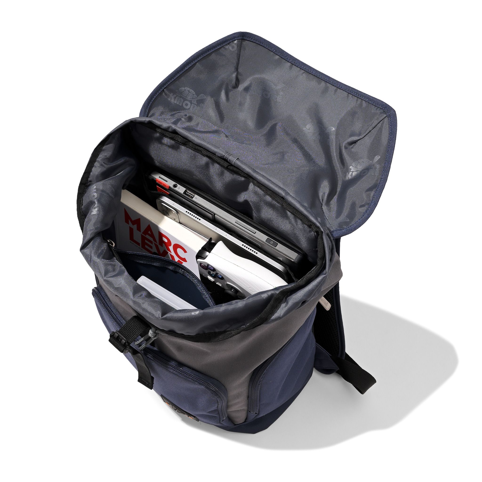 Ba lô The Alora 14 inch - Light Grey/Navy