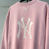 Áo Sweater MLB Overfit Monogram Big Lux New York Yankees 3AMTM0234