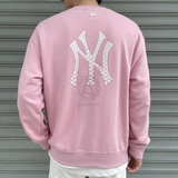 Áo Sweater MLB Overfit Monogram Big Lux New York Yankees 3AMTM0234