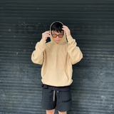 Áo Hoodie Essentials FOG Waffleknit SS23 '' SAND ''