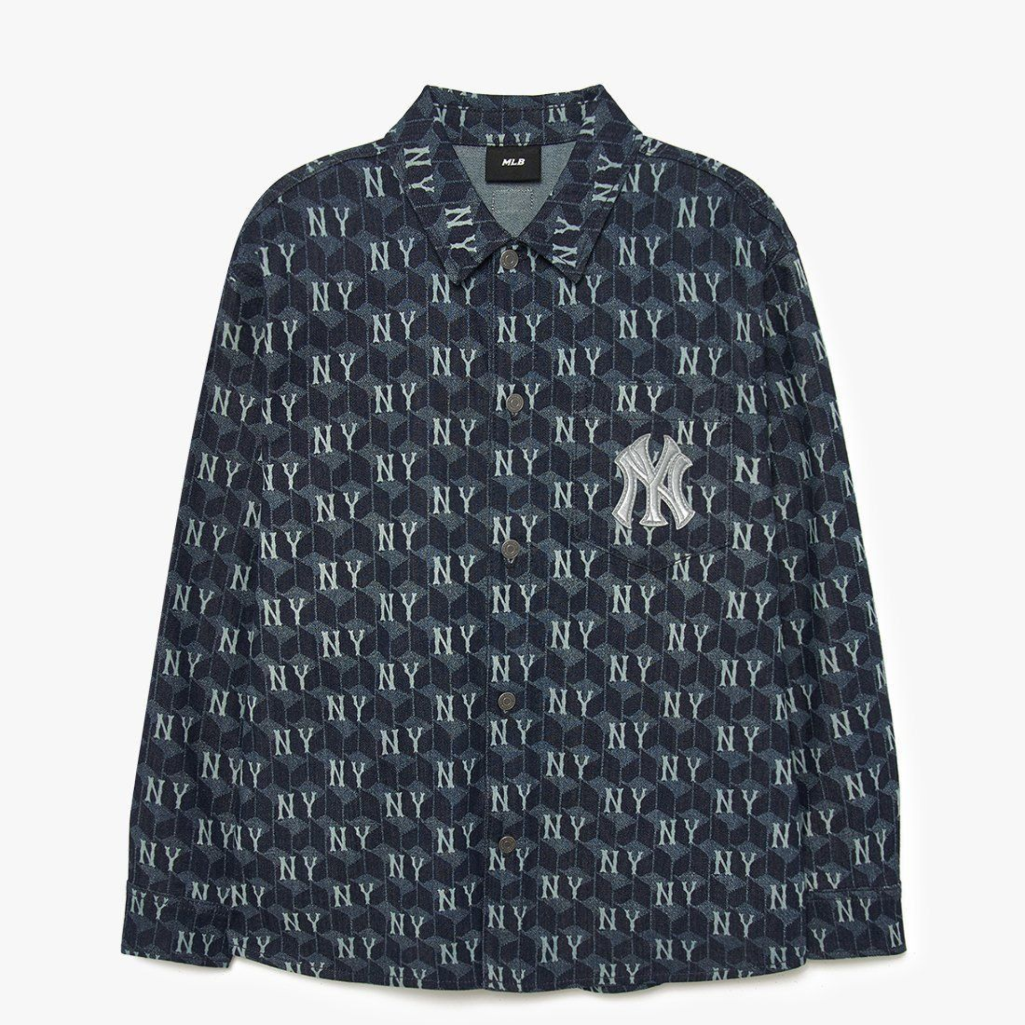 Áo Sơmi Denim MLB Monogram Big Logo