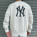 Áo Sweater MLB Overfit Monogram Big Lux New York Yankees 3AMTM0234