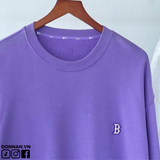Áo Sweater MLB Basic Small Logo Overfit Sweatshirt 3AMTB0124