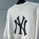 Áo Sweater MLB Overfit Monogram Big Lux New York Yankees 3AMTM0234