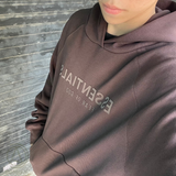 Áo Hoodie Essentials FOG Waffleknit SS23 '' Plum '' - 192BT222055F