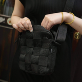 Túi Supreme Woven Shoulder Bag Black - SS23