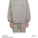 Áo Sweater Essentials FOG Reflective 3M FW21