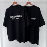 Áo Thun Essentials FOG Jet Black FW24