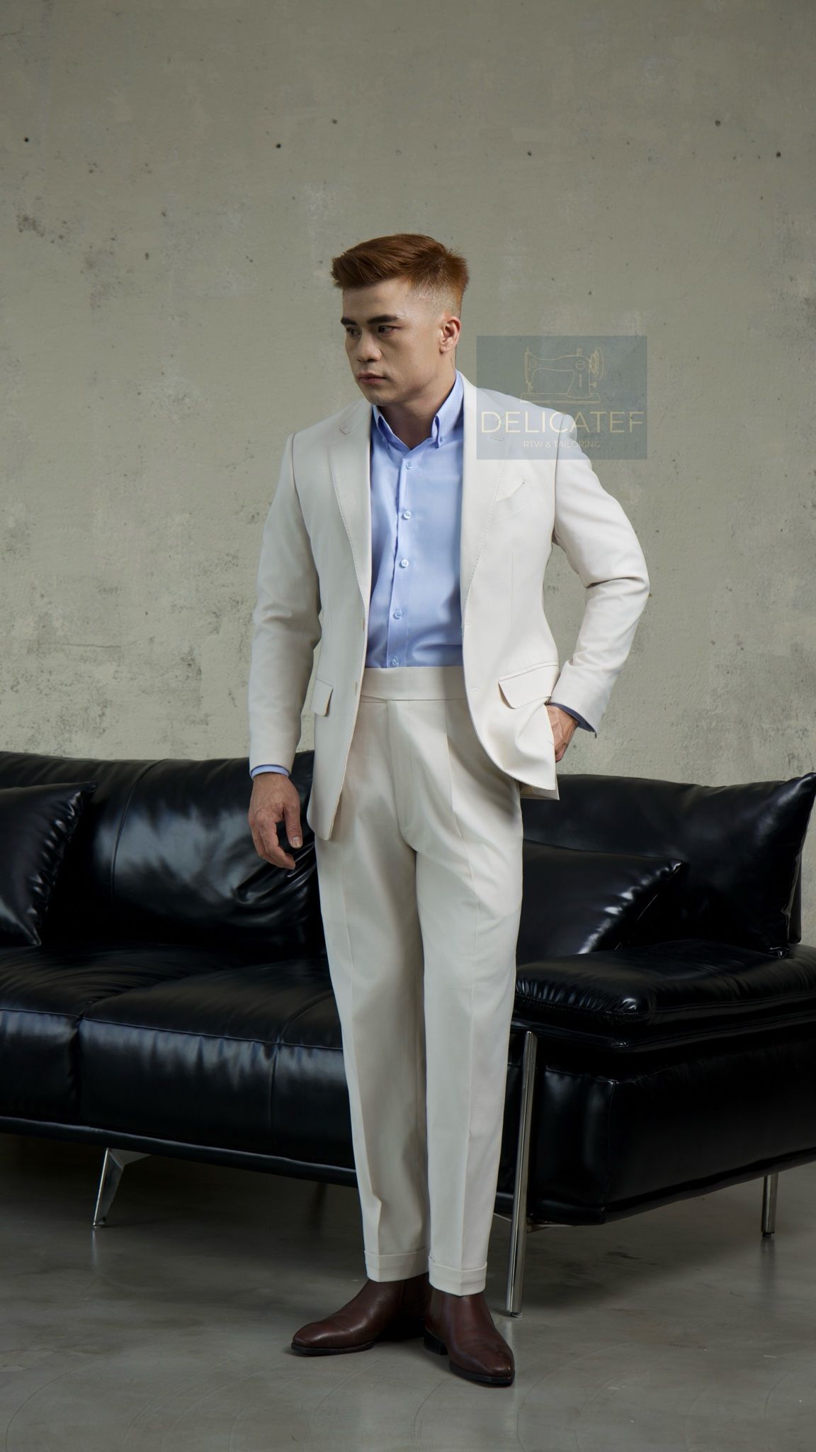 BỘ SUIT MÀU BEIGE