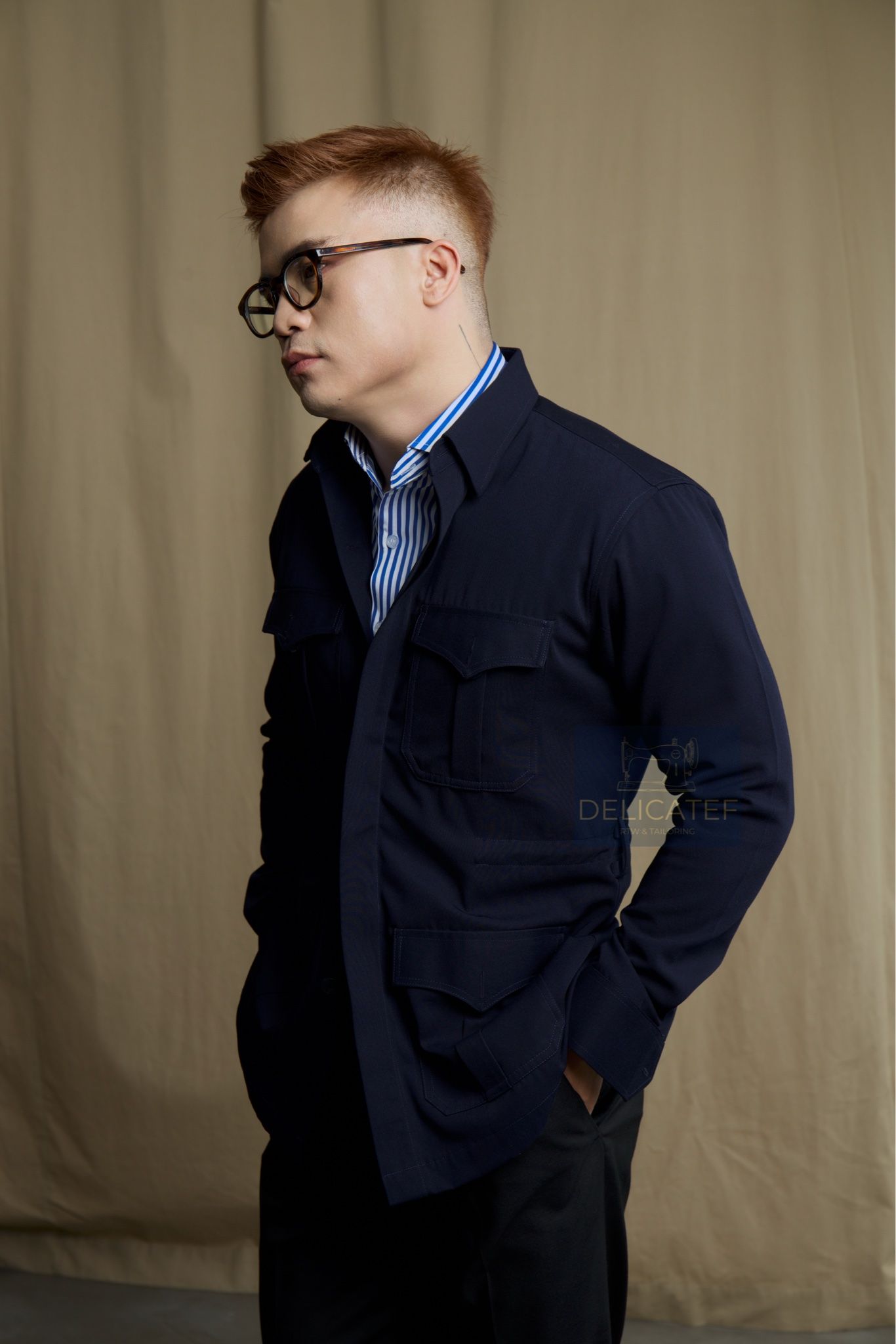 Áo Khoác SAFARI RTW màu Xanh Navy