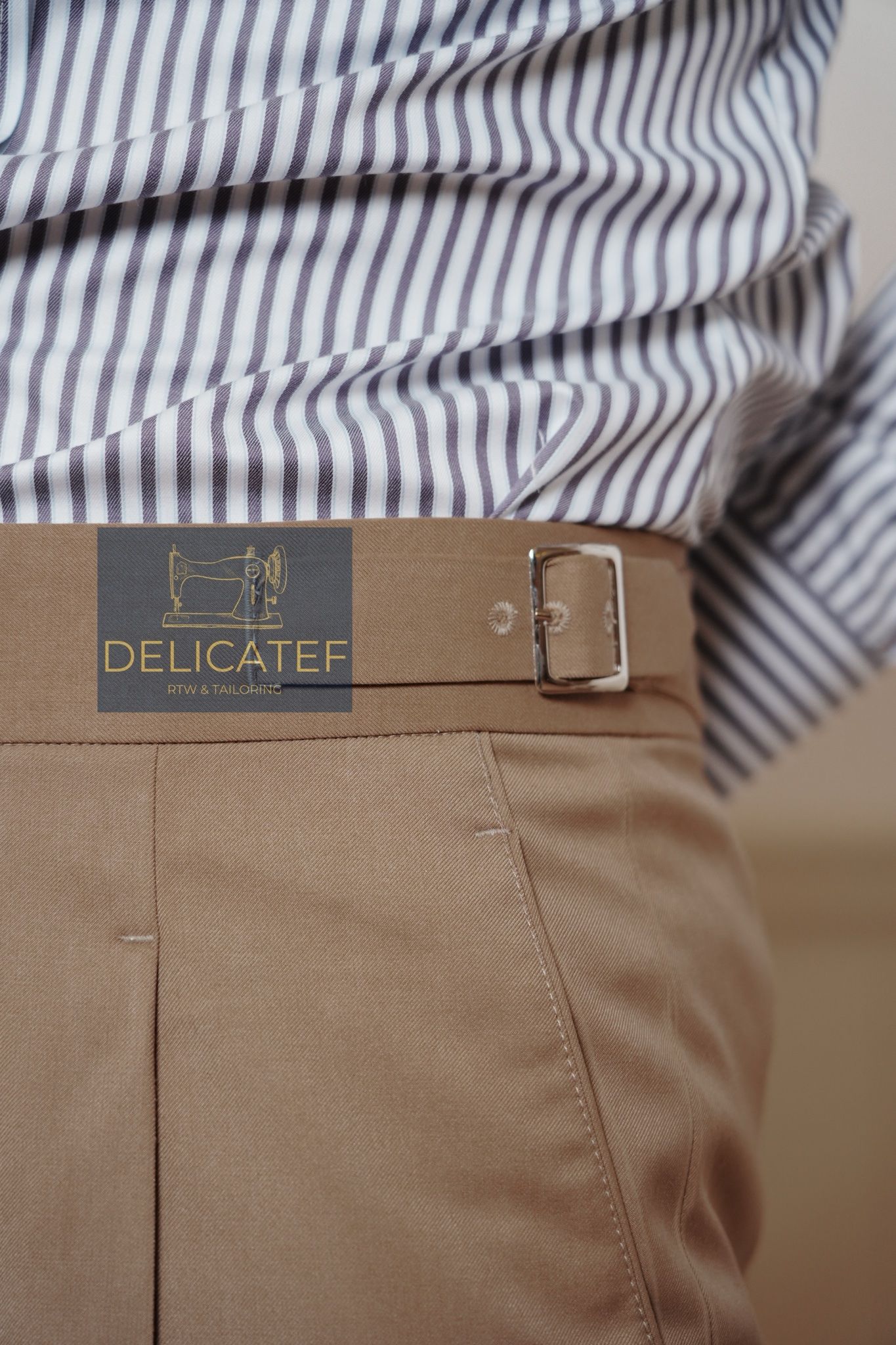 Quần Gurkhar màu nâu nhạt/nâu tây - Brown Gurkhar trouser
