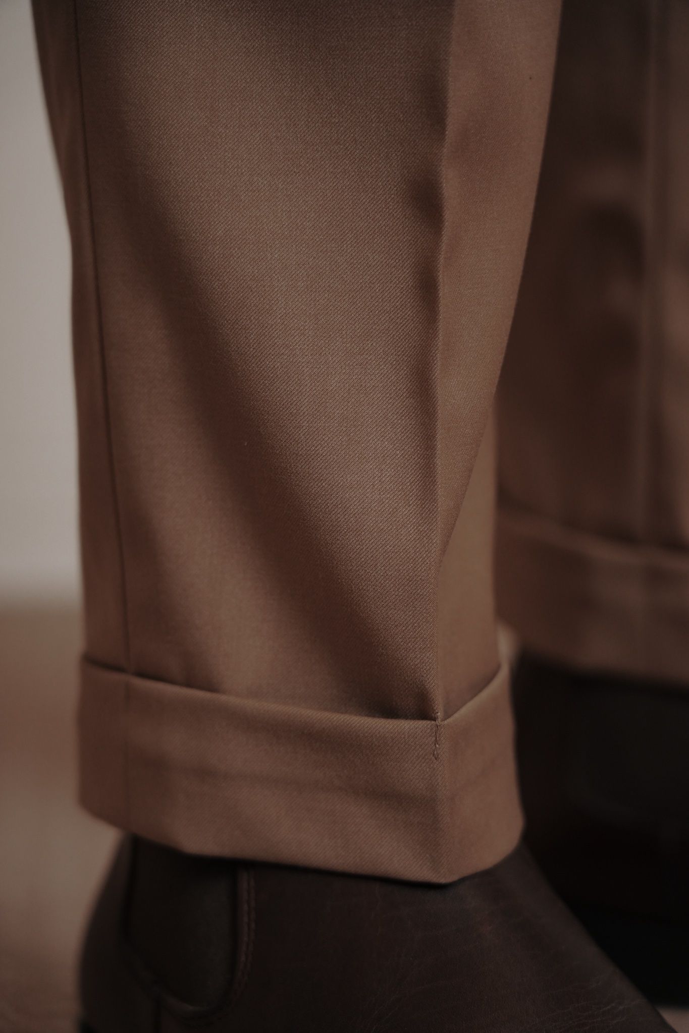 Quần Gurkhar màu nâu nhạt/nâu tây - Brown Gurkhar trouser