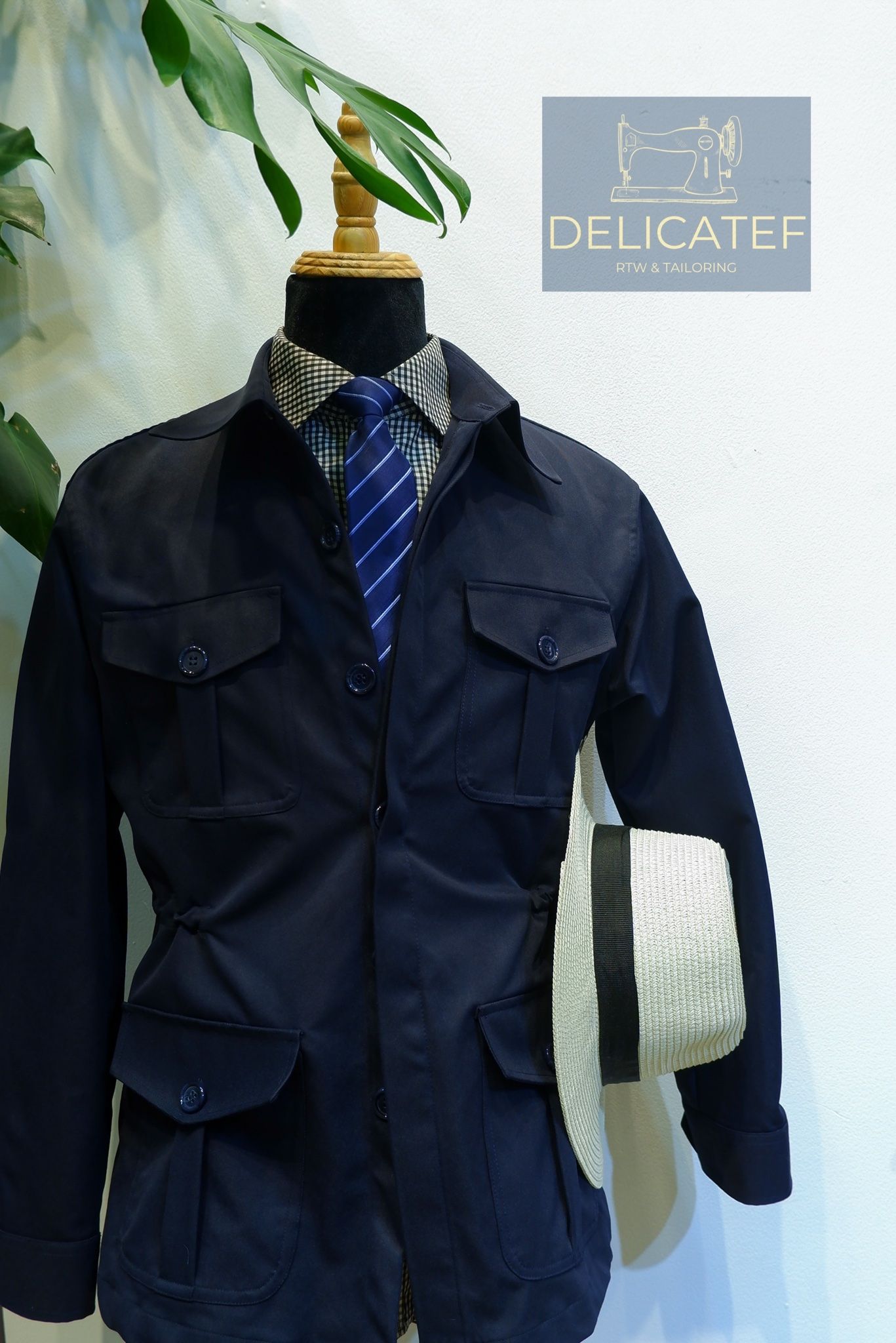 Áo Khoác SAFARI RTW màu Xanh Navy