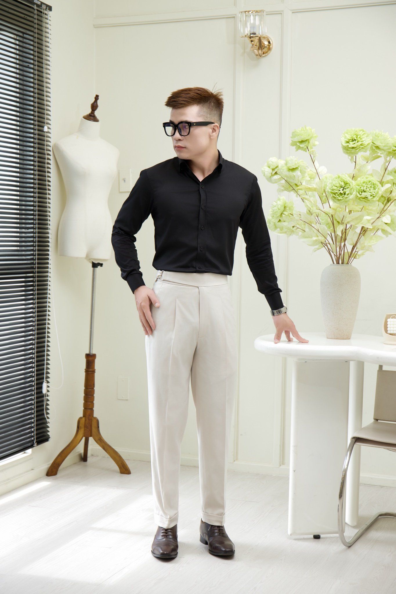 Quần âu Dring màu kem (màu Beige)
