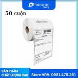  Tem in vận đơn thương mại điện tử 100x150mm (10 cuộn, 20 cuộn, 50 cuộn, 100 cuộn) 