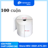  Giấy in hóa đơn 80x45mmx13.5m giá sỉ (100 cuộn, 200 cuộn, SL lớn) 