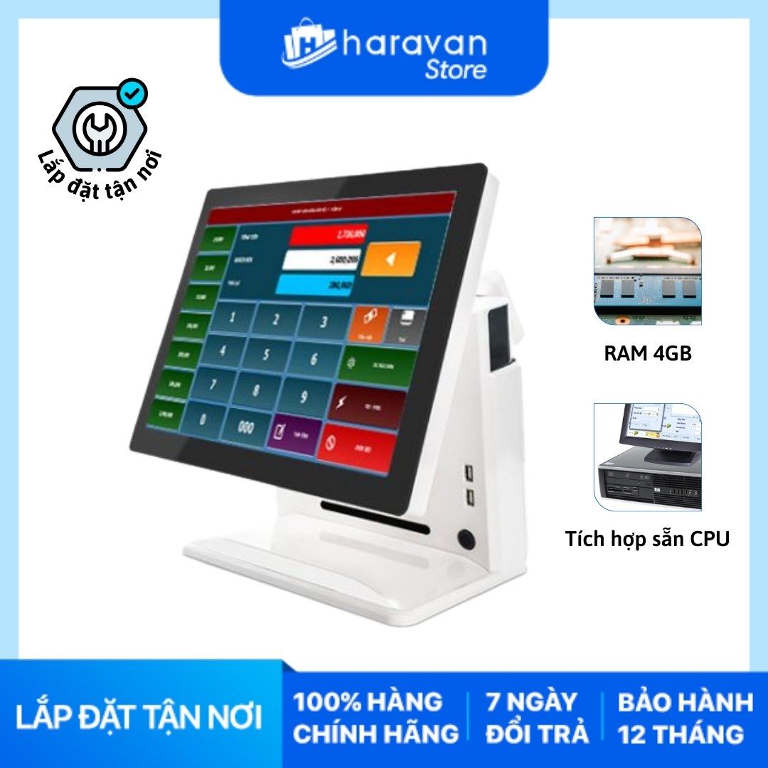  Máy POS cảm ứng POS LX-8000 J1900 (một màn hình) 