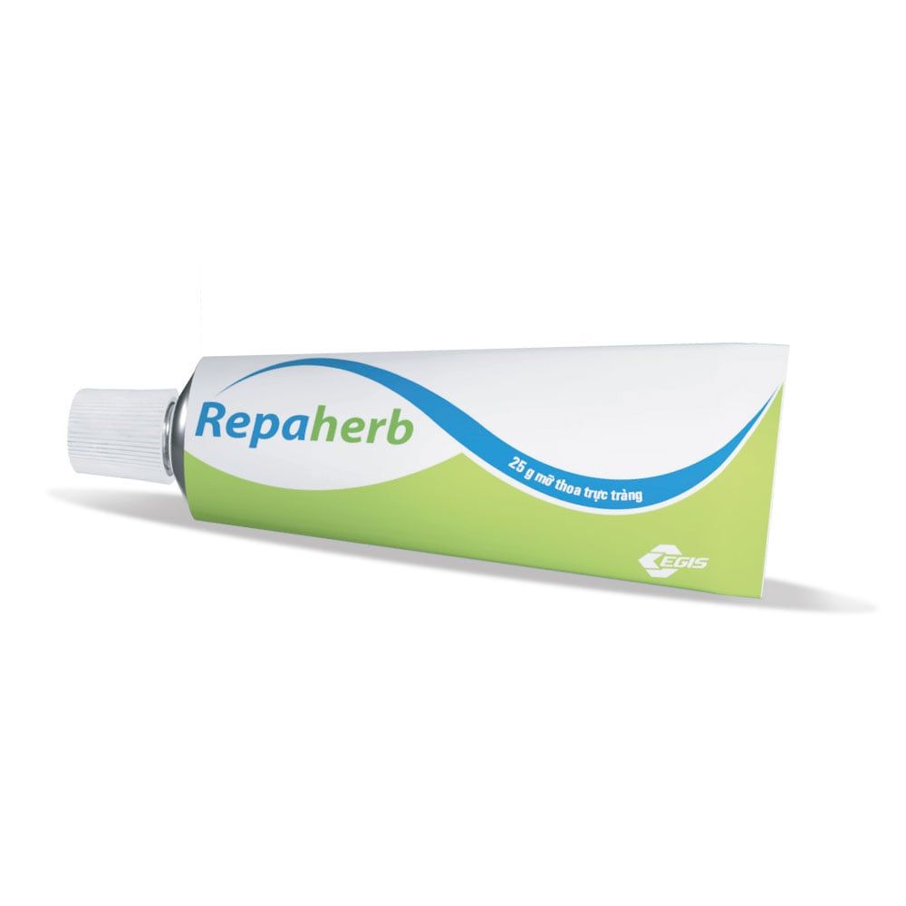 REPAHERB - Mỡ thoa trực tràng, đóng gói dạng tuýp