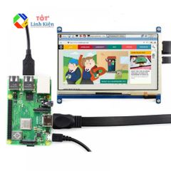 Màn Hinh LCD 7 Inch (C) HDMI 1024x600 IPS Cảm Ứng Điện Dung - Screen Raspberry Pi