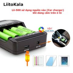 Bộ Sạc Pin Test Pin Đa Năng LiitoKala Lii-500 Chính Hãng