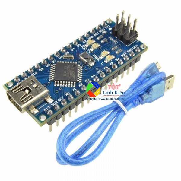 Arduino Nano V3.0 chip Atmega328P - đã ra chân - kèm cáp nạp