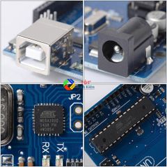 Arduino Uno R3 Chíp Cắm Atmega328P Kèm Cáp