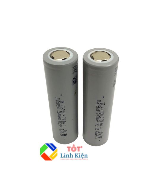 Pin lithium li-on18650 3.7v 2000mAh dòng xả cao 10C