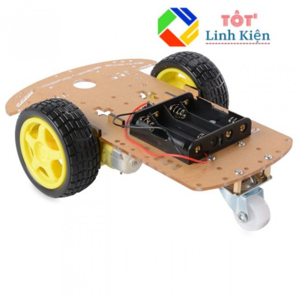 Bộ Khung Xe Robot 3 Bánh làm Xe STEM Robot