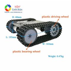 Bộ Khung Robot Xe Tăng TP101 - Bộ Khung Gầm Xe Tăng Đầy Đủ