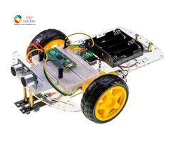 [Kèm code] Bộ xe Raspberry Pi Pico Dò Đường, Tránh Vật Cản, Điều Khiển Qua Remote - Tracking line smart car