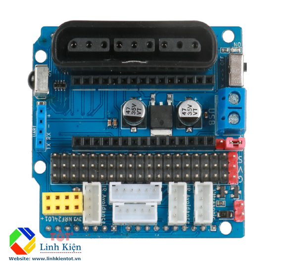 Shield Arduino Sensor V6.3 - board mở rộng tay PS2, bluetooth, nRF24l01