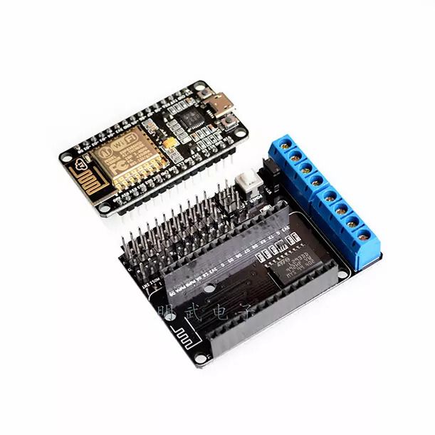 Bộ xe robot hai bánh điều khiển wifi DIY - sử dụng Kit ESP8266 NodeMCU và shield ra chân L293