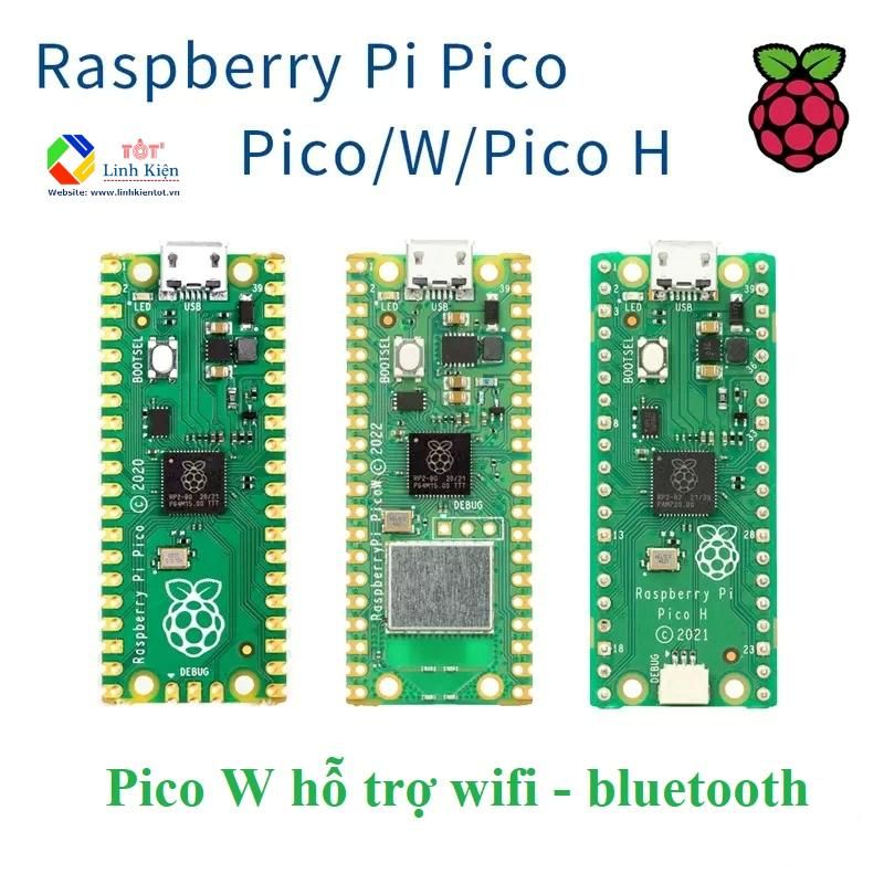 Raspberry Pi Pico W - Đã Ra Chân