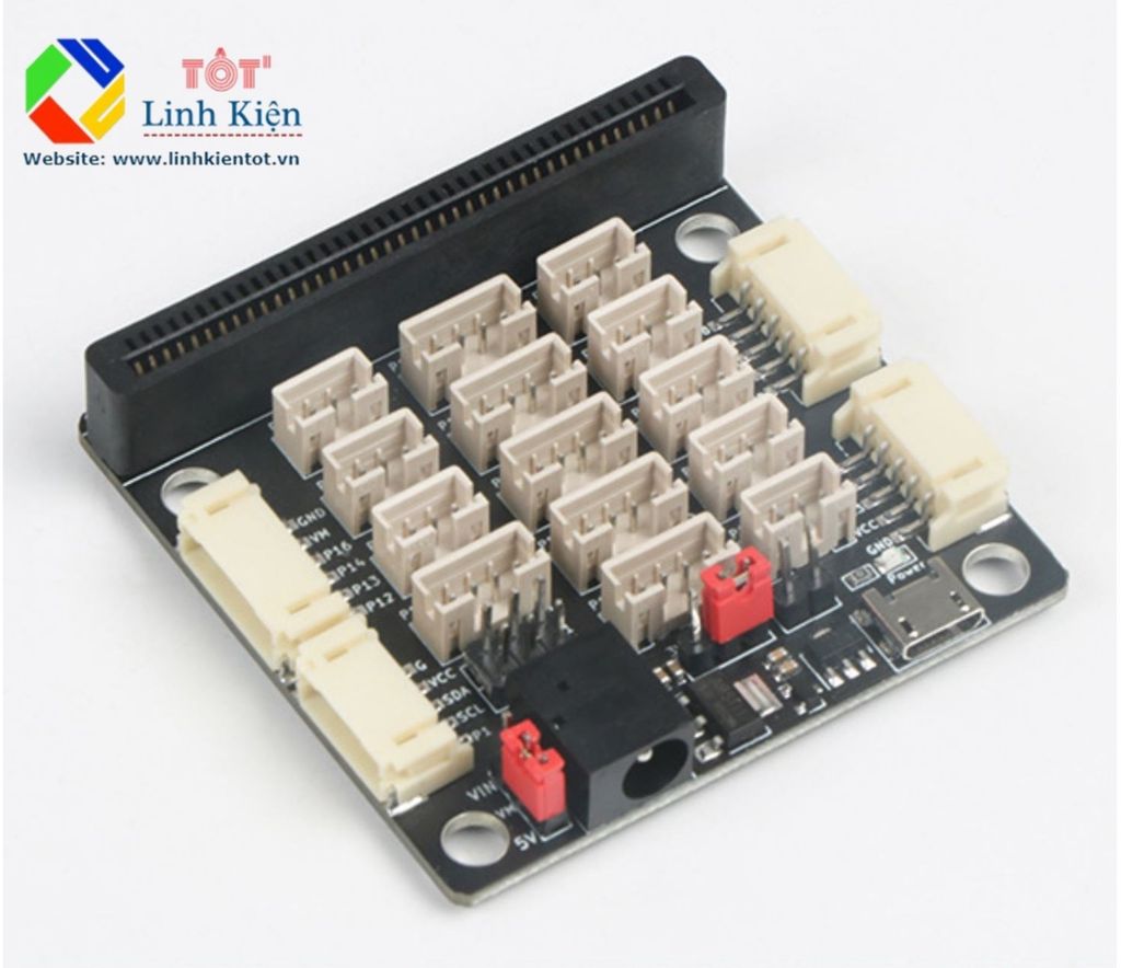 Board mở rộng BBC Microbit V3.0 kèm cáp - BBC Micro:bit sensor:bit V3.0 giắc Ph2.0