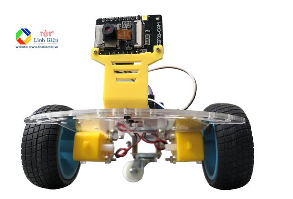 [Kèm Code] Xe Camera Thông Minh - Car Robot Arduino 3WD/4WD Wifi Bluetooth ESP32-CAM