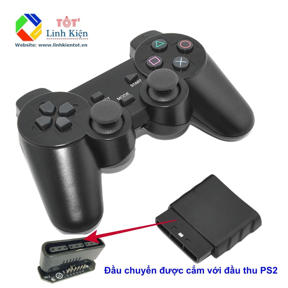 Đế Chuyển Mức Điện Áp Giao Tiếp 3.3-5VDC PS2 PS3 kết nối Arduino - Đế tay game PS2