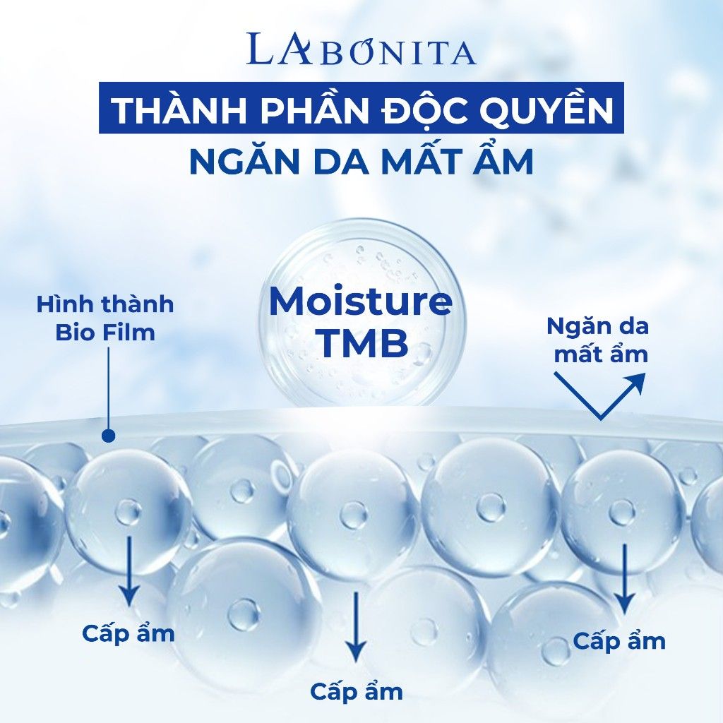 Combo Tinh chất hỗ trợ phục hồi làm dịu da La Bonita Panthenol Repair Ampoule 50ml + Kem Dưỡng Da La Bonita Vita K Repair