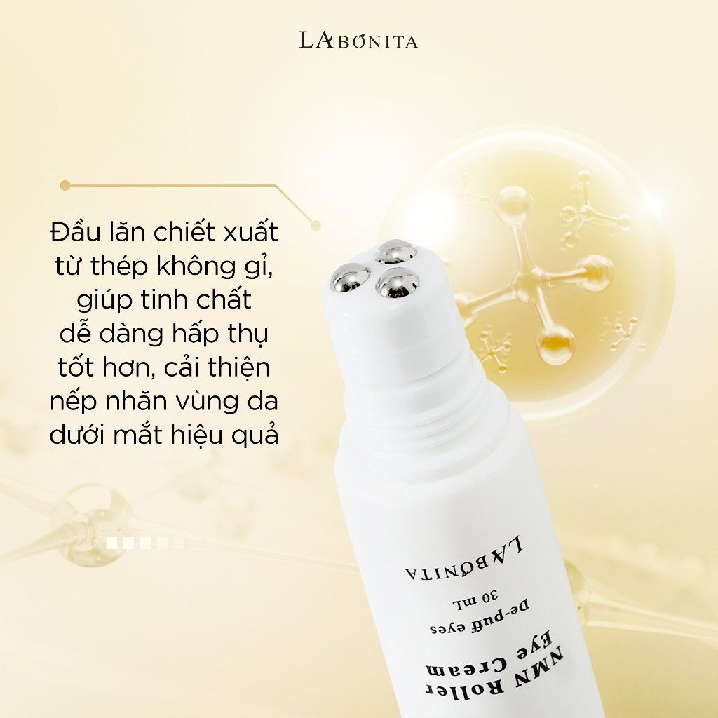  Kem dưỡng mắt cải thiện độ đàn hồi chống lão hóa NMN ROLLER EYE CREAM 30ml 