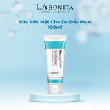  Sữa Rửa Mặt Cho Da Dầu Mụn La Bonita Recover Acne Foam Cleanser 100ml - tặng 2 mask 