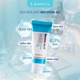  Sữa Rửa Mặt Cho Da Dầu Mụn La Bonita Recover Acne Foam Cleanser 100ml - tặng 2 mask 