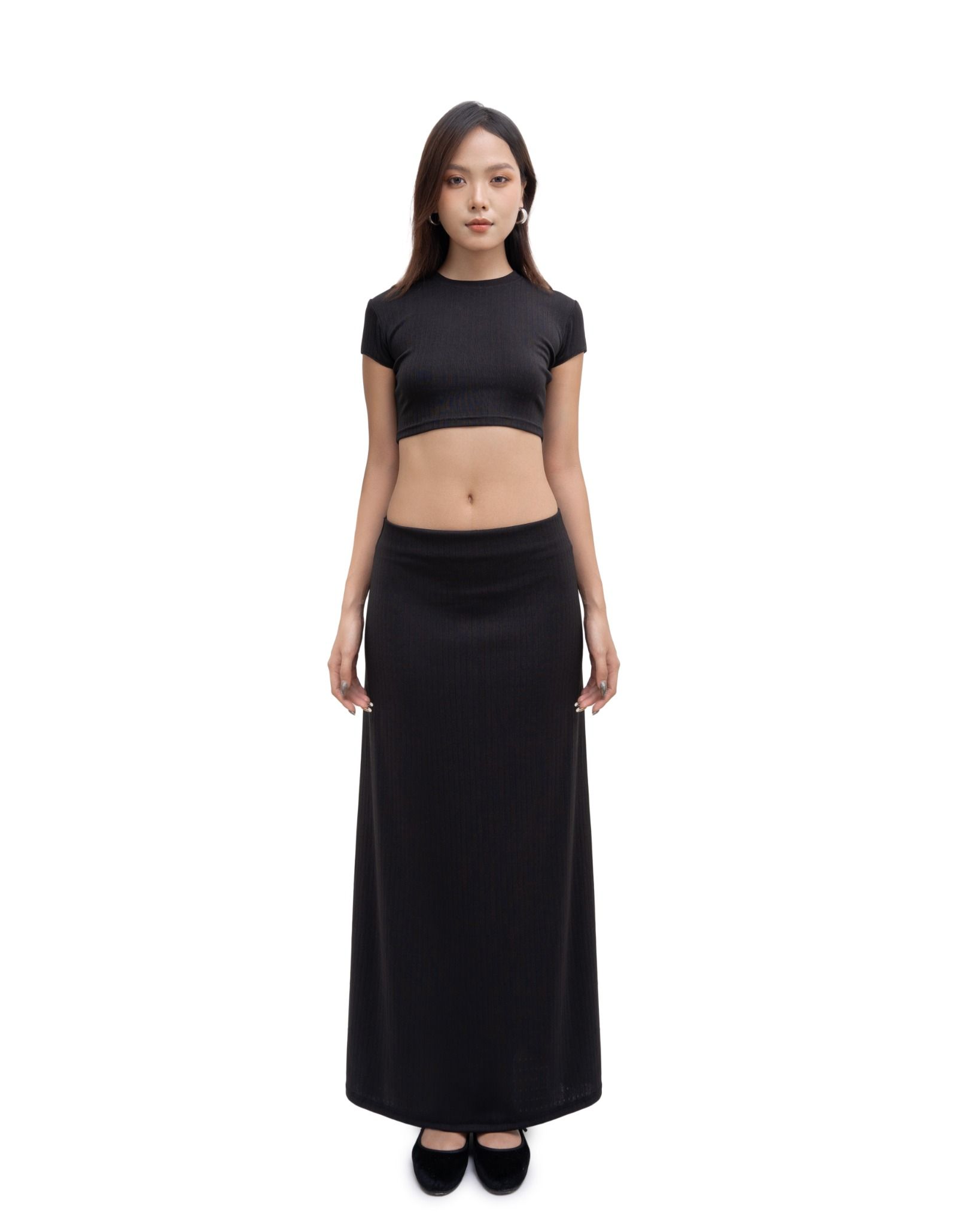 AIRY SKIRT * black