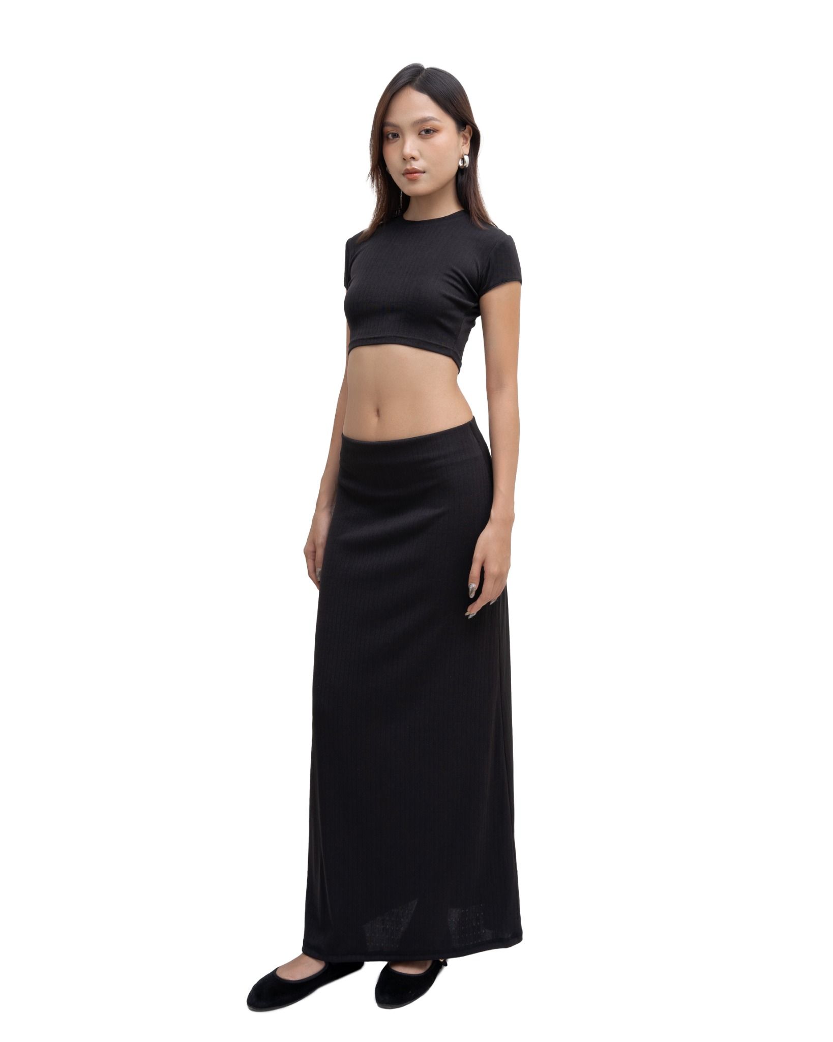 AIRY SKIRT * black