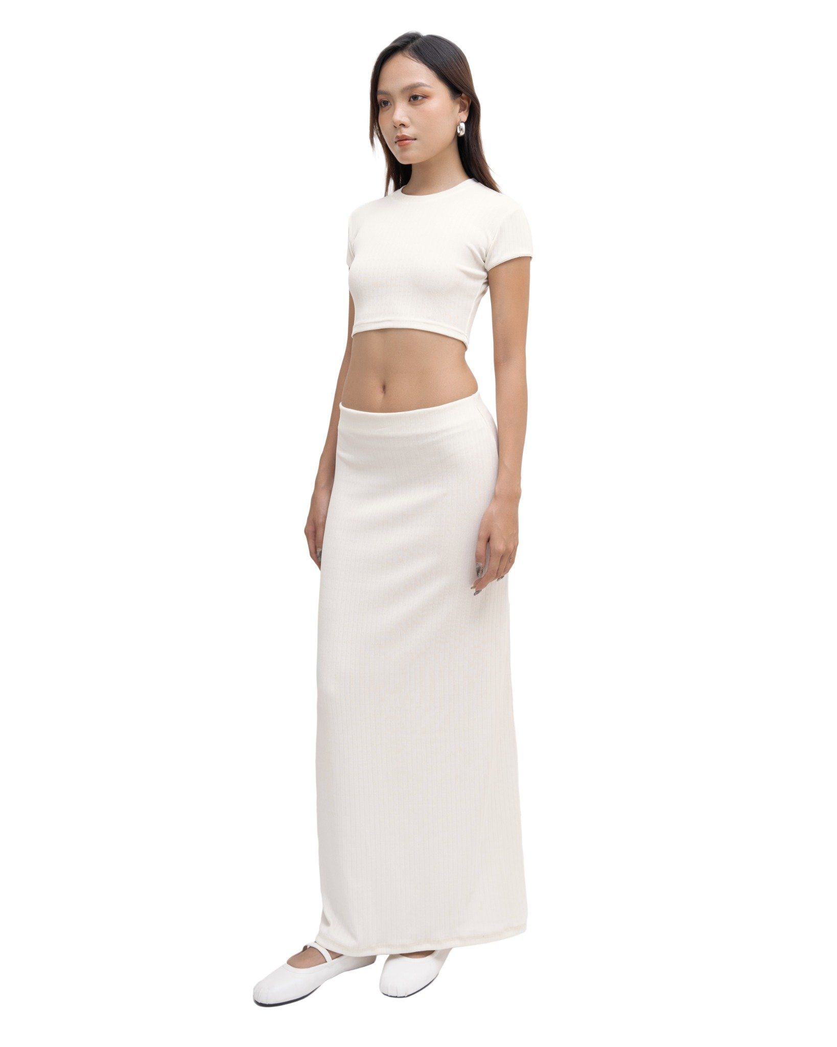 AIRY MINI TOP * cream