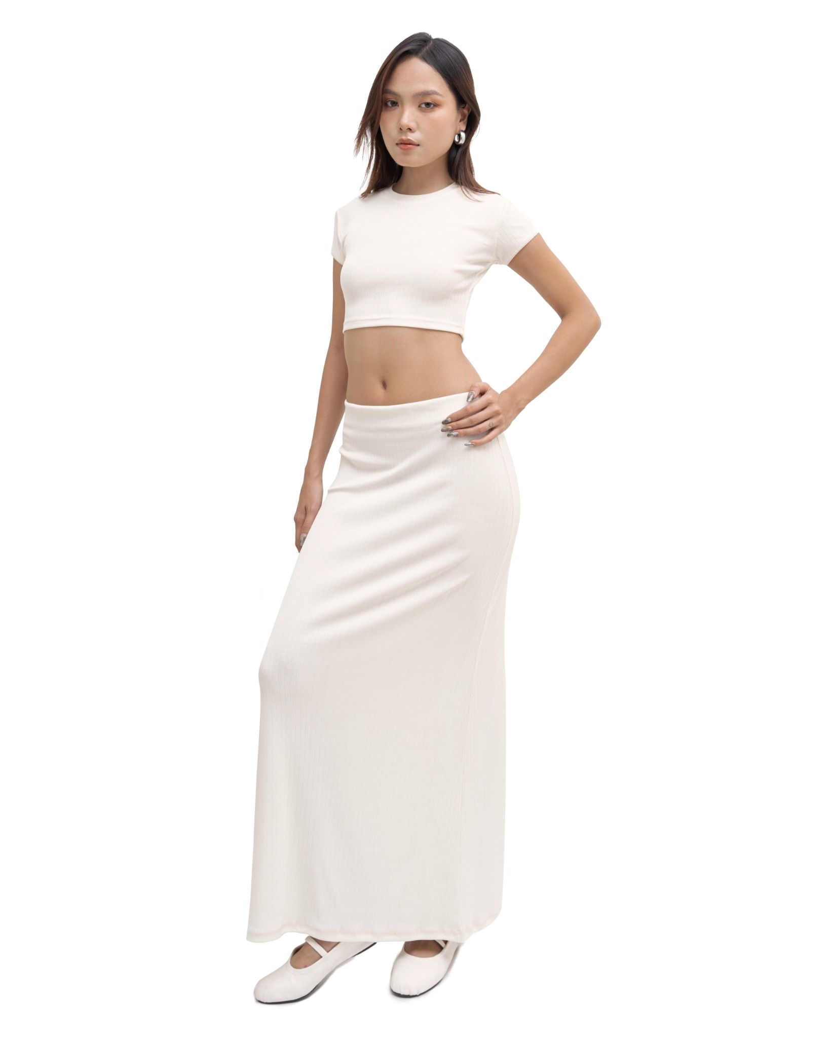 AIRY MINI TOP * cream