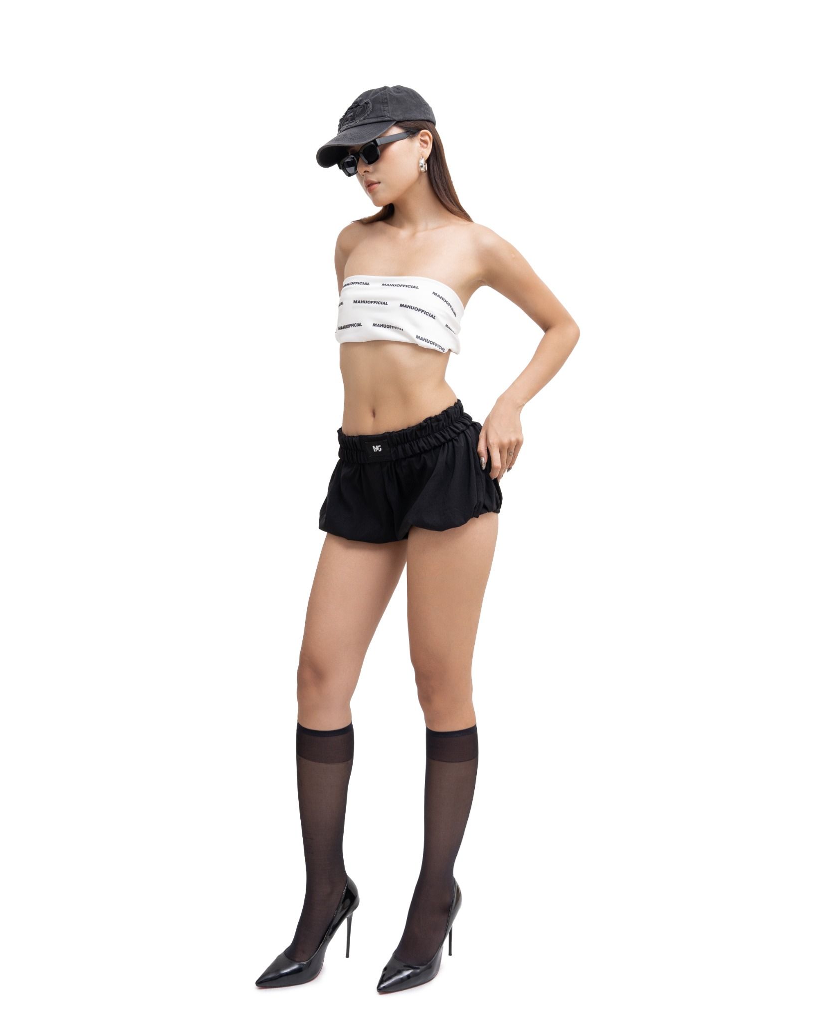 BUBBLE MINI SHORTS