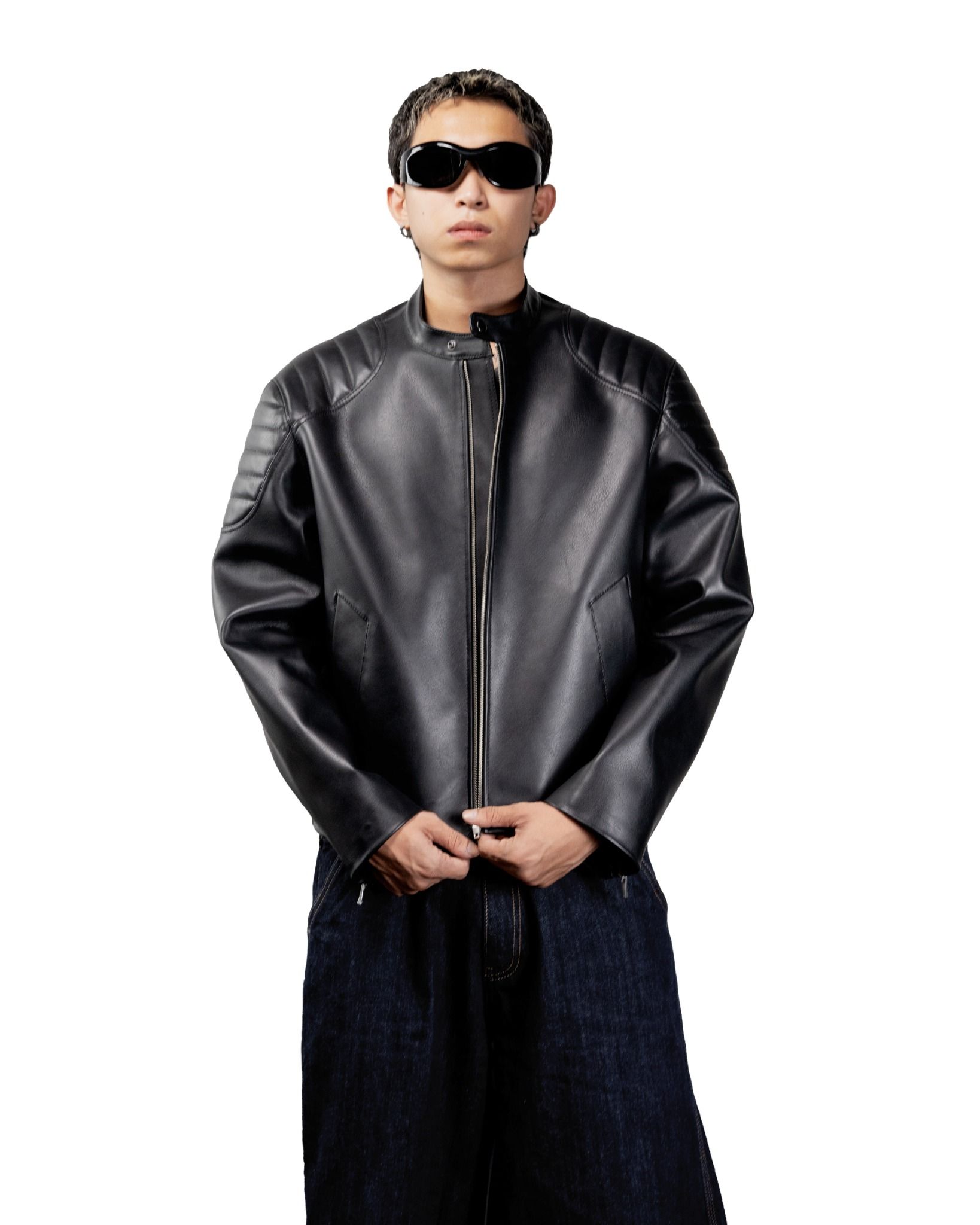 LEATHER RC JACKET