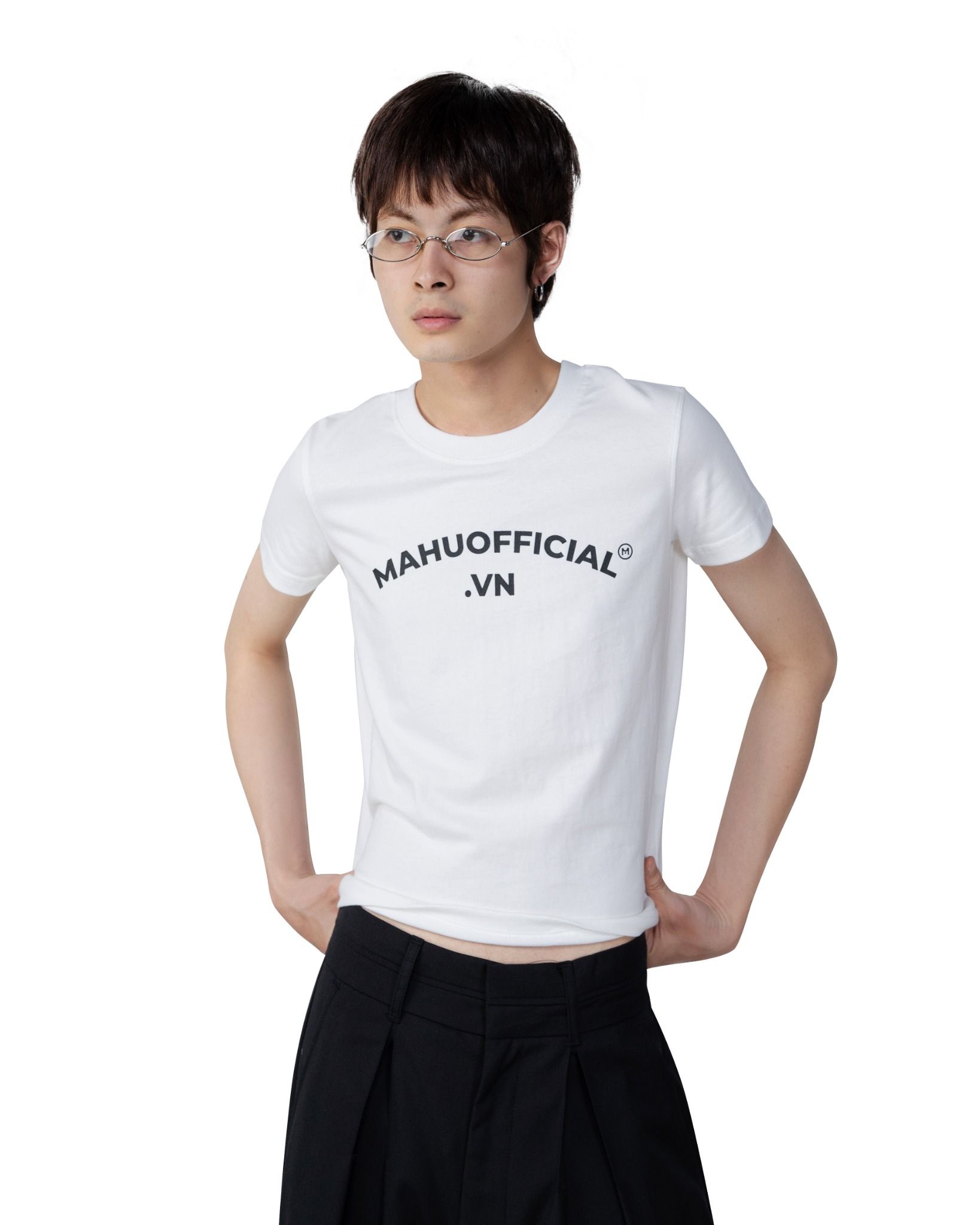 MHO T-SHIRT * white