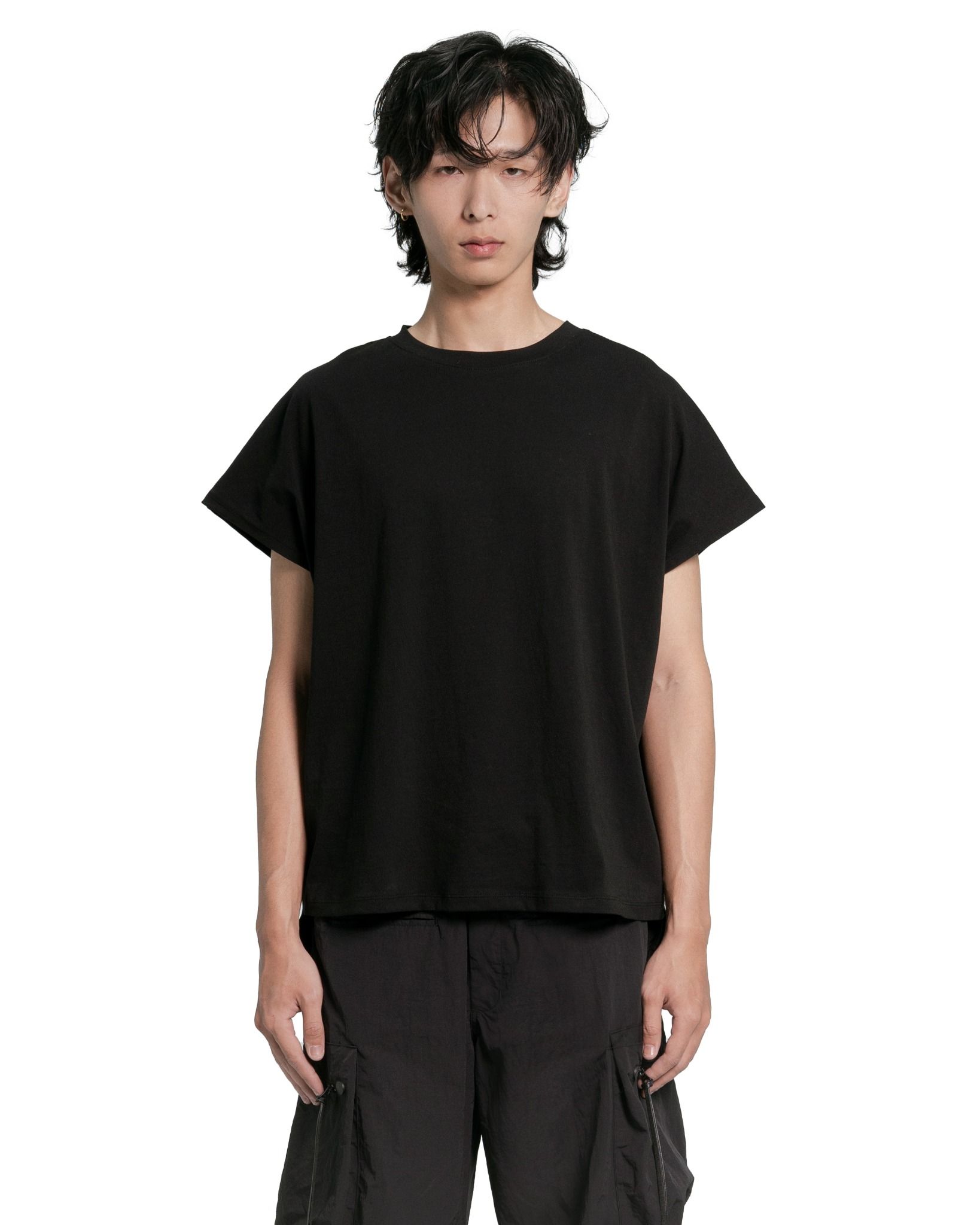 MUSCLE TANK TOP * black