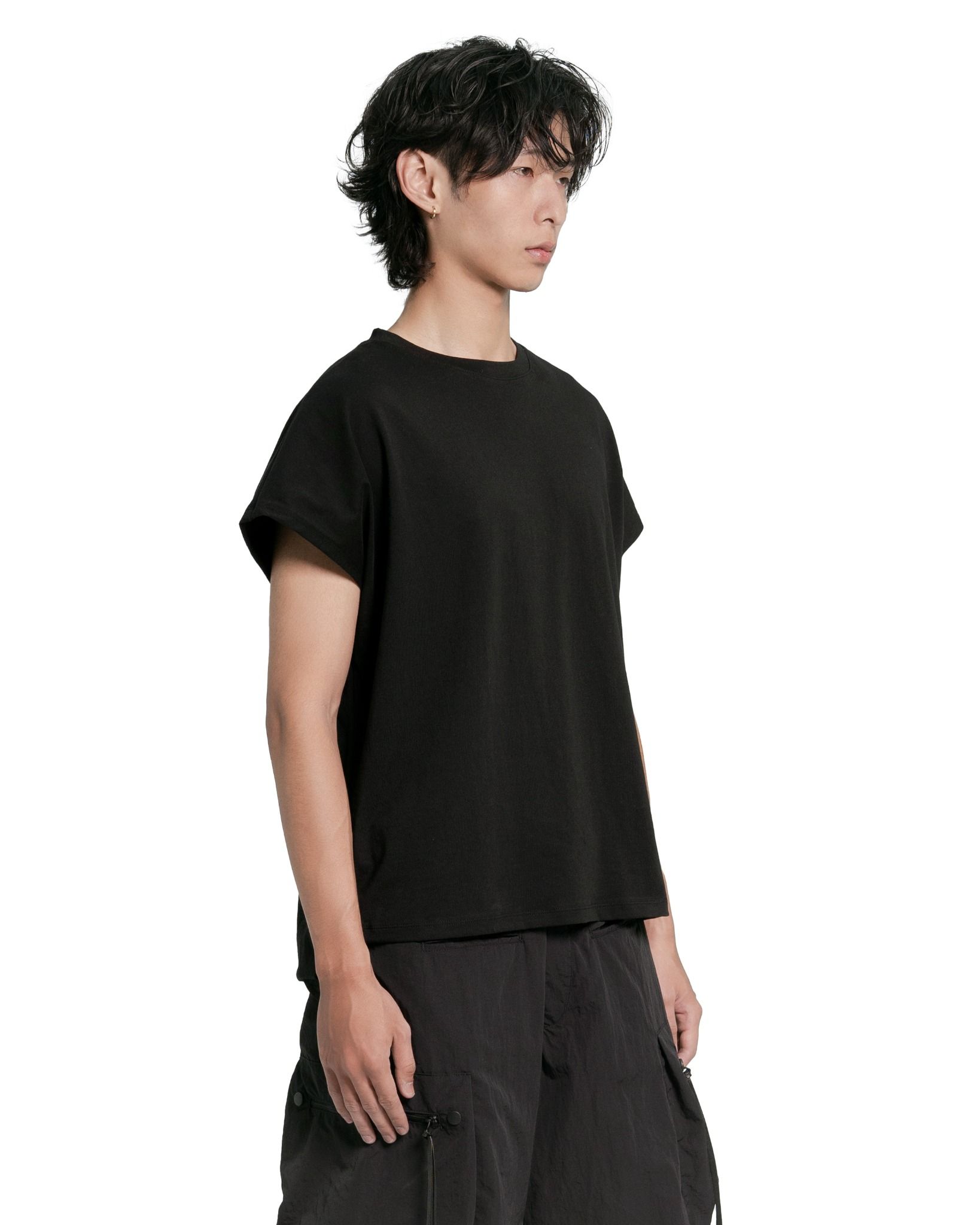 MUSCLE TANK TOP * black